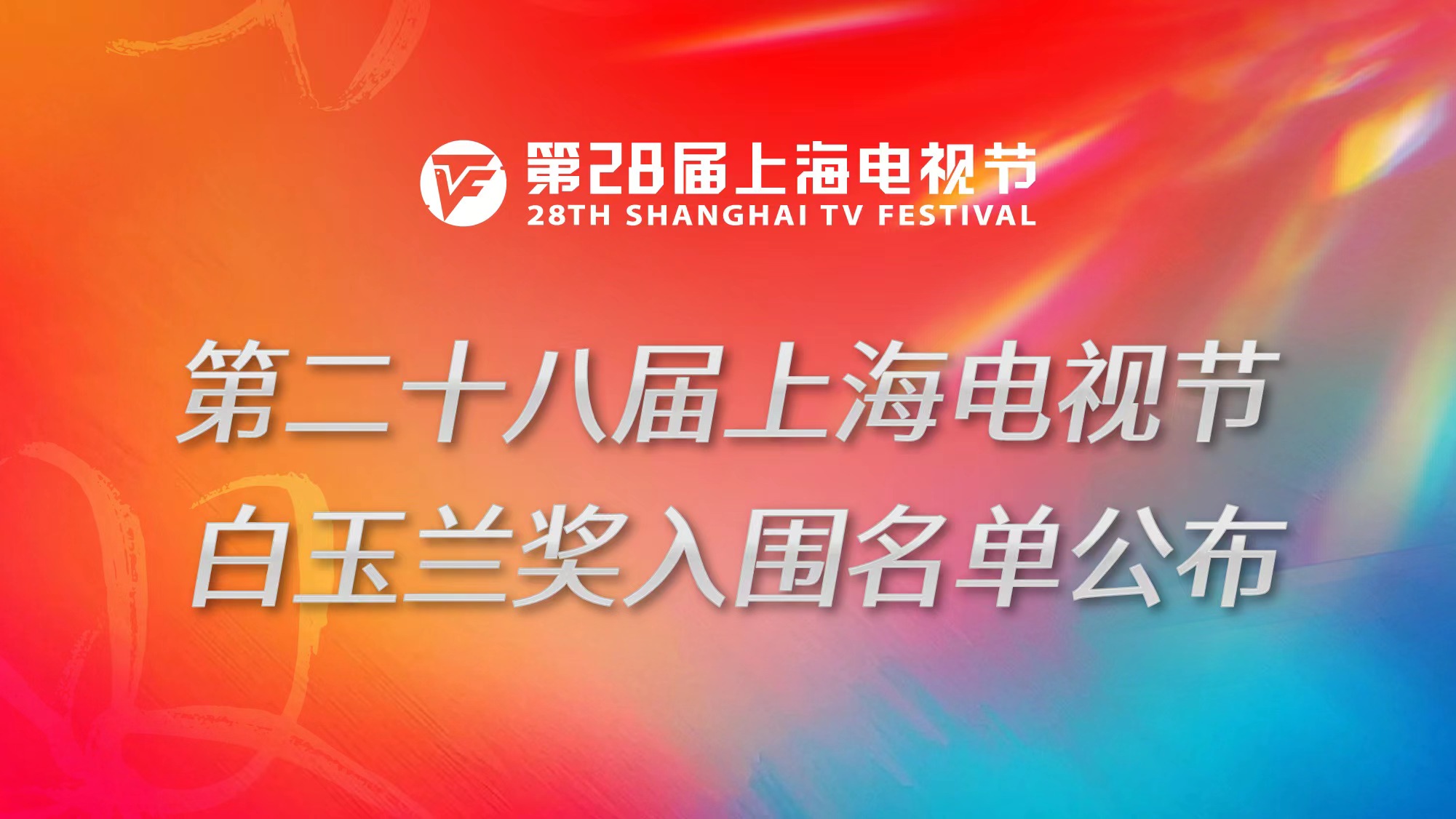 第28届上海电视节白玉兰奖入围名单