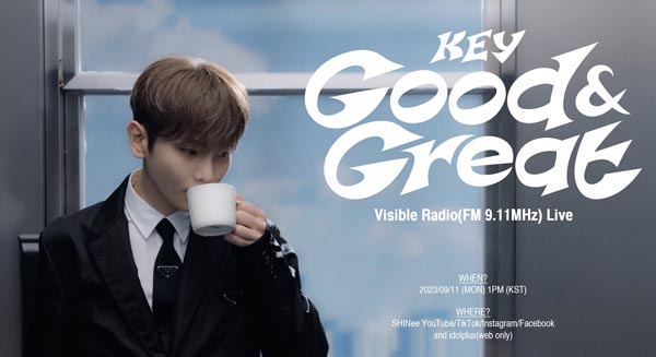 KEY为纪念新迷你专辑《Good & Great》发行